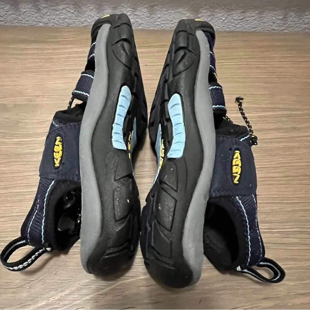 Keen Newport H2 Hiking Walking Water Bungie Sandals Navy Blue 5 35 3